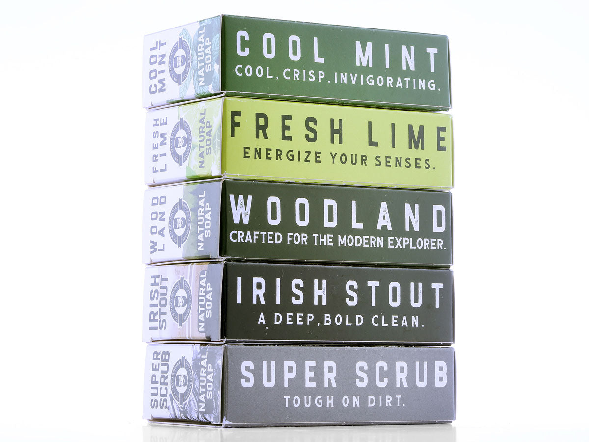Dr K's Body Soap Collection, 5x110g (3.9oz)