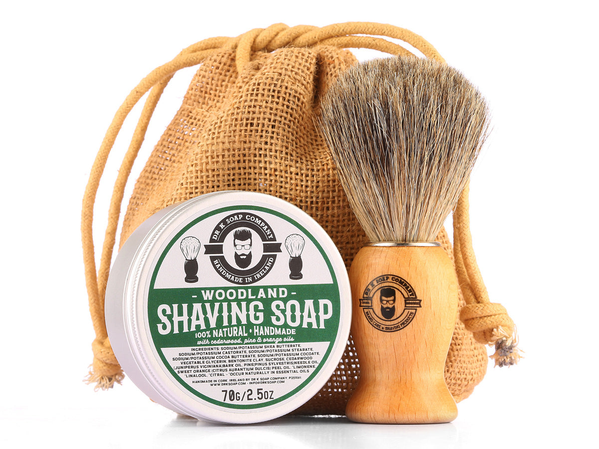 Shaving Soap & Brush Set