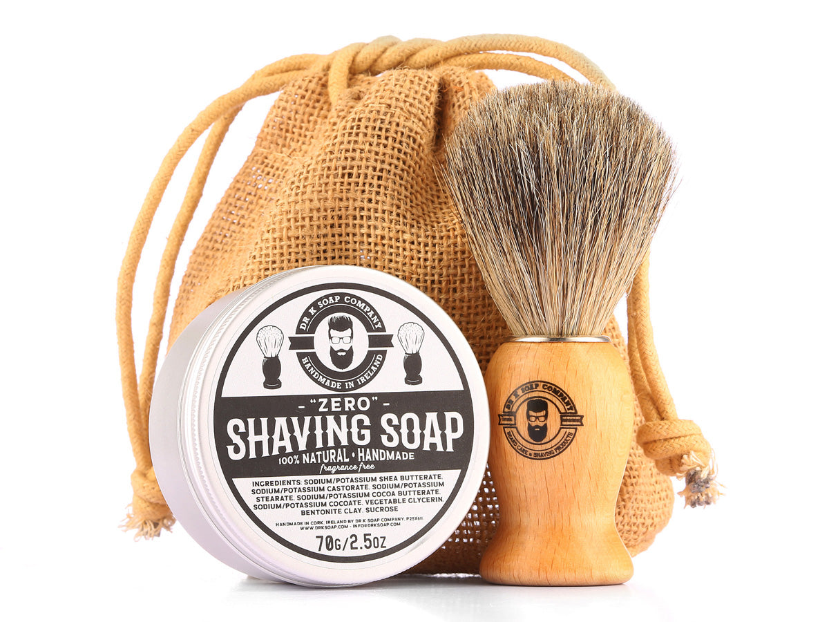 Shaving Soap & Brush Set