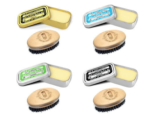 Beard Balm & Brush Kit