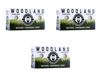 Dr K's Body Soap Woodland 3-Pack, 3x110g (3.9oz)