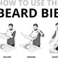 BEARD KING Beard Bib - Facial Hair Catcher for Men - 1 Size Fits All