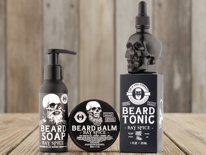 Bay Spice "Motley Krew" Beard Care System