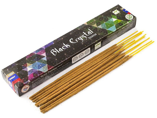 Satya Incense Sticks, Black Crystal, 15g