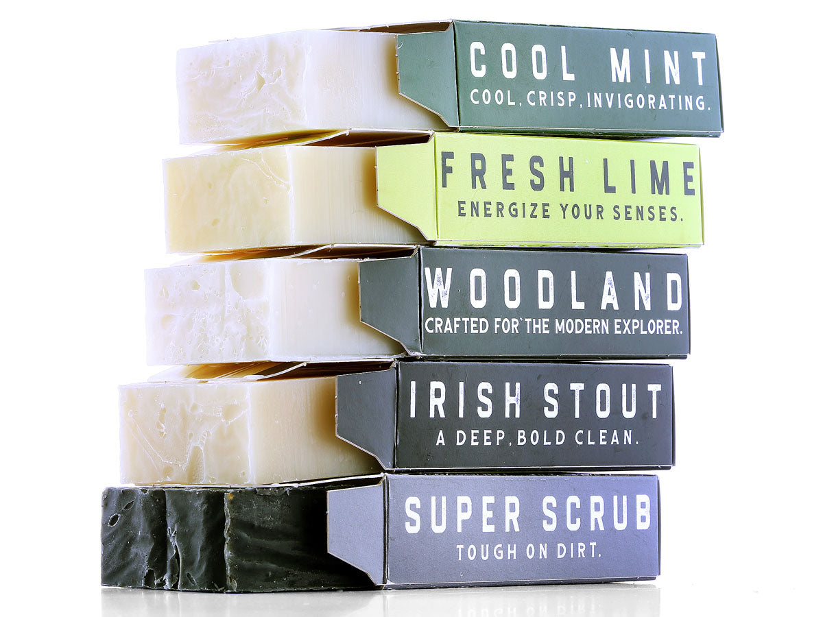 Dr K's Body Soap Collection, 5x110g (3.9oz)