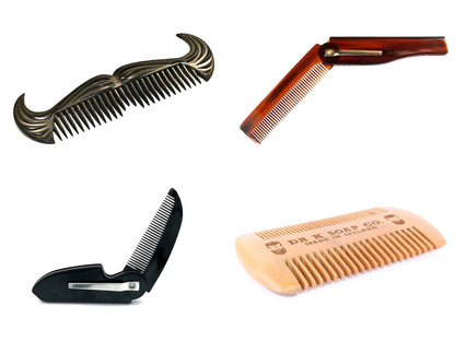 Beard & Moustache Combs