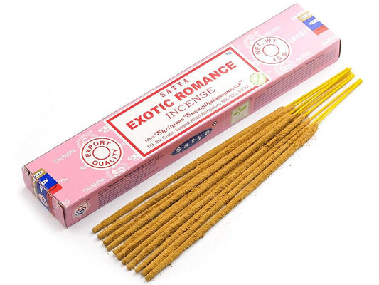 Satya Incense Sticks, Exotic Romance, 15g