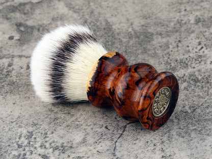 Wooden Shaving Brush - Arizona Desert Ironwood Burl - Handmade in Ireland