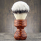 Wooden Shaving Brush - Afzelia Xylay - Handmade in Ireland