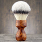 Wooden Shaving Brush - Amboyna Burl - Handmade in Ireland