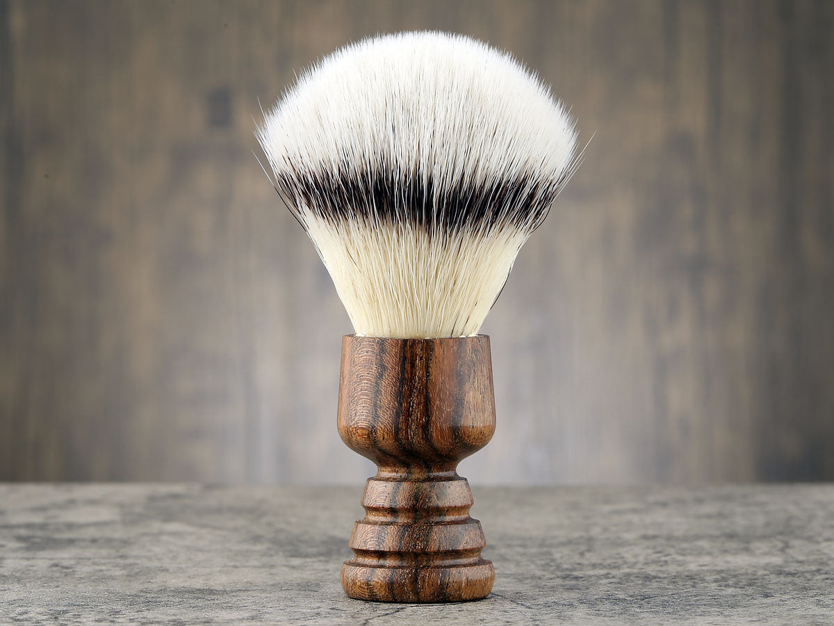 Wooden Shaving Brush - Bocote - Handmade in Ireland