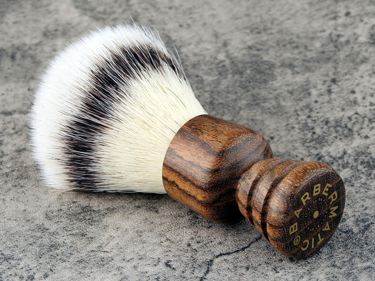 Wooden Shaving Brush - Bocote - Handmade in Ireland