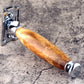 Wooden Safety Razor - Amboyna Burl - Handmade in Ireland