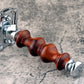 Wooden Safety Razor - Ironwood Burl - Handmade in Ireland