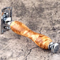 Wooden Safety Razor - Amboyna Burl II - Handmade in Ireland