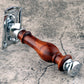 Wooden Safety Razor - Ironwood Burl III - Handmade in Ireland