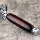 Wooden Safety Razor - Australian Myall Burl - Handmade in Ireland