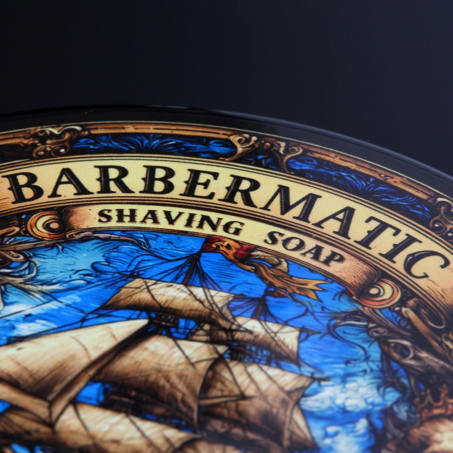 BarberMatic Shaving Soap, Bay Spice