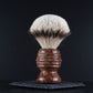 Wooden Shaving Brush - Chechen Burl & Resin - Handmade in Ireland