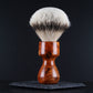 Wooden Shaving Brush - Amboyna Burl - Handmade in Ireland