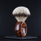 Wooden Shaving Brush - Thuya Burl - Handmade in Ireland