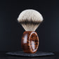 Wooden Shaving Brush - Thuya Burl - Handmade in Ireland