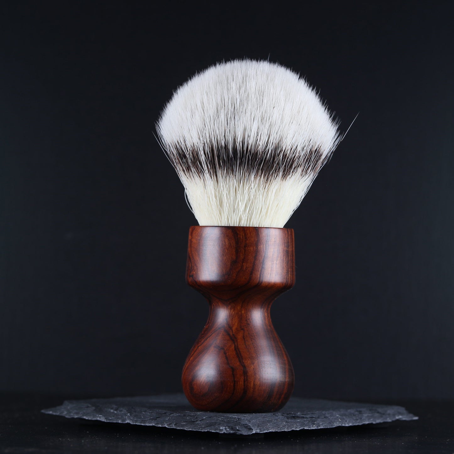 Wooden Shaving Brush - Ironwood Burl - Handmade in Ireland