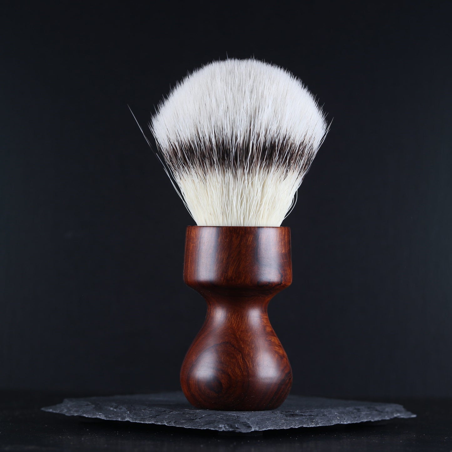 Wooden Shaving Brush - Ironwood Burl - Handmade in Ireland