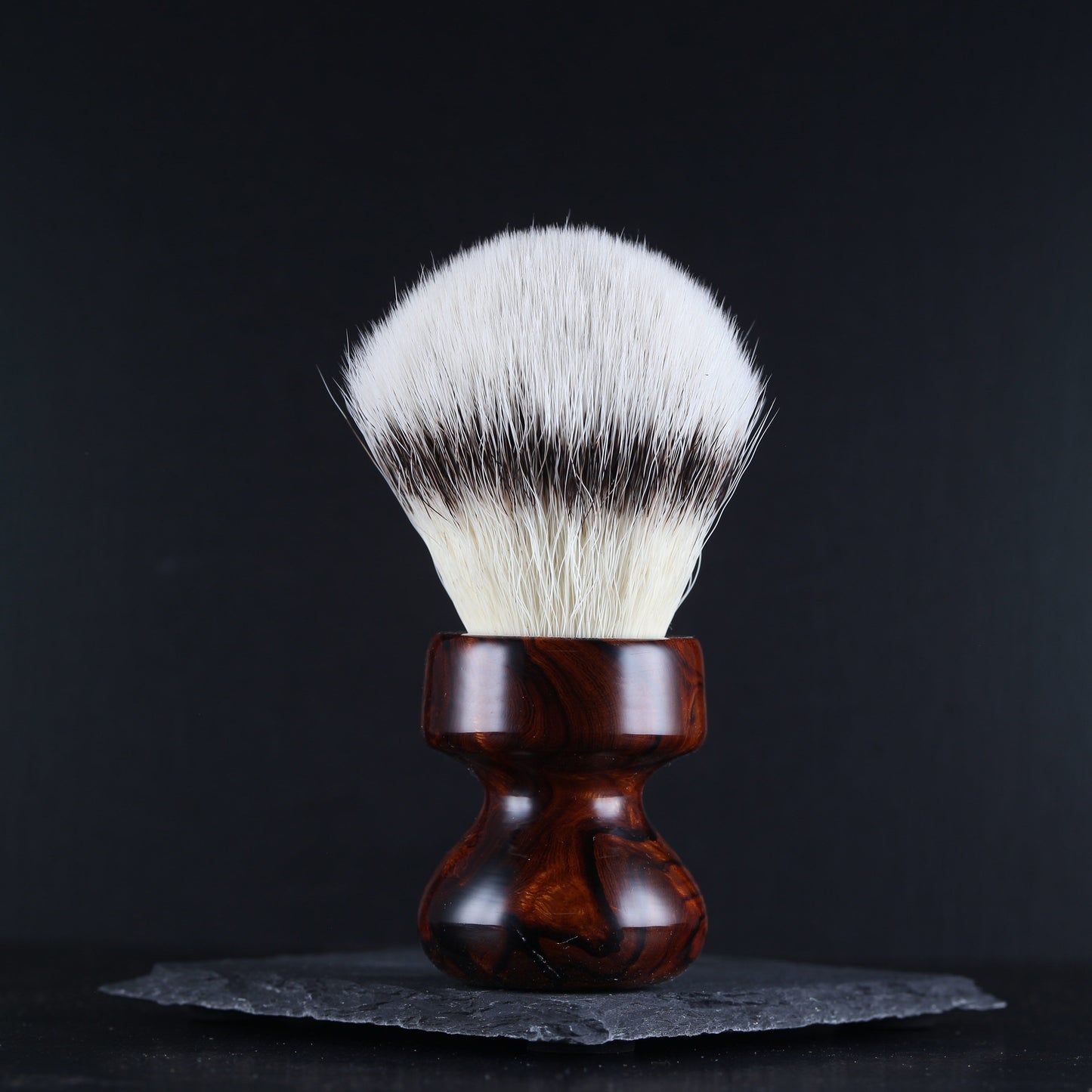 Wooden Shaving Brush - Ironwood Burl - Handmade in Ireland
