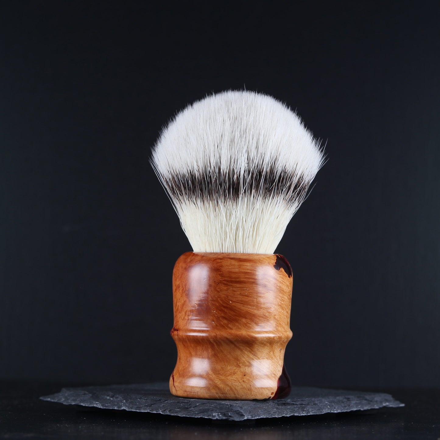 Wooden Shaving Brush - Briar Burl - Handmade in Ireland