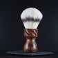 Wooden Shaving Brush - Red Cedar Burl - Handmade in Ireland