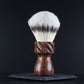 Wooden Shaving Brush - Red Cedar Burl - Handmade in Ireland