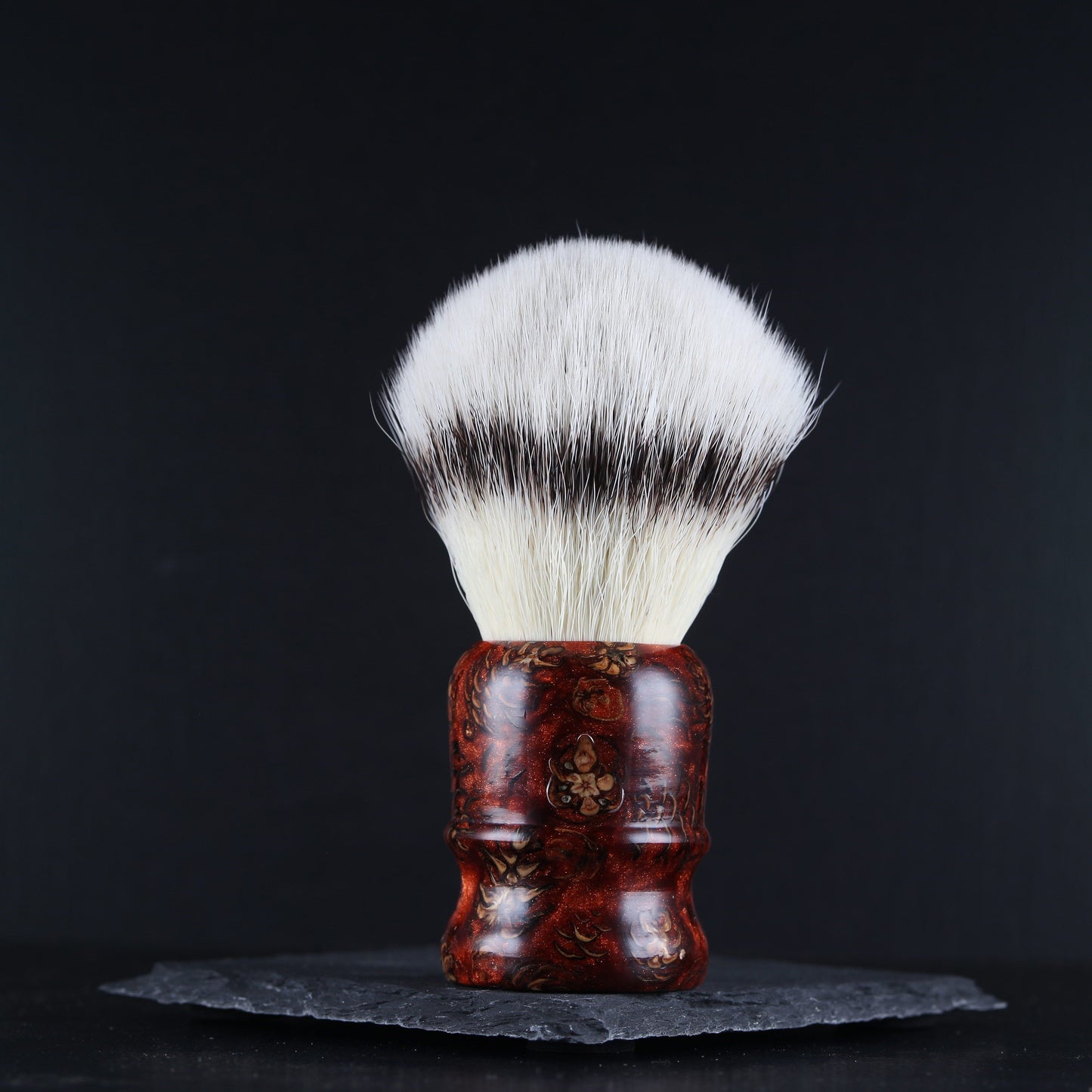 Wooden Shaving Brush - Pinecones & Resin - Handmade in Ireland