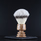 Wooden Shaving Brush - Amboyna Burl - Handmade in Ireland