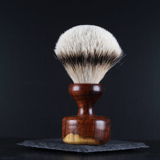 Wooden Shaving Brush - Western Myall - Handmade in Ireland
