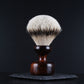 Wooden Shaving Brush - Ironwood Burl - Handmade in Ireland