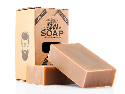 Irish Coffee Soap, PALM-FREE, TWO-PACK, 2x112g (2x4oz)