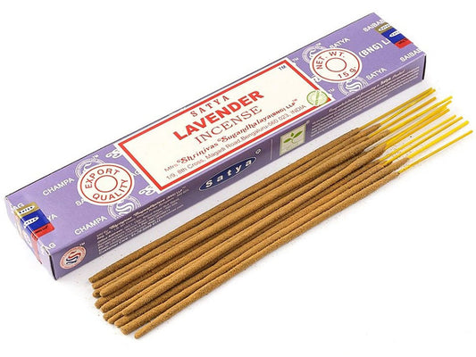 Satya Incense Sticks, Lavender, 15g
