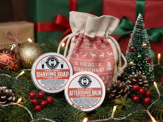 Merry Shavemas Shaving Set