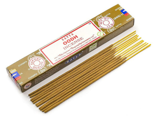 Satya Incense Sticks, Oodh, 15g