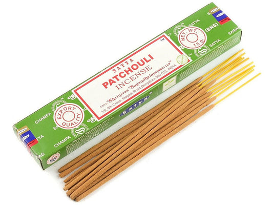 Satya Incense Sticks, Patchouli, 15g