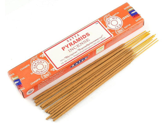 Satya Incense Sticks, Pyramids, 15g