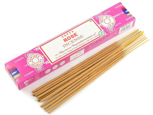 Satya Incense Sticks, Rose, 15g