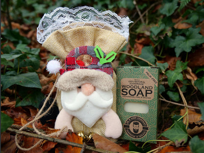 Santa Soap Bag