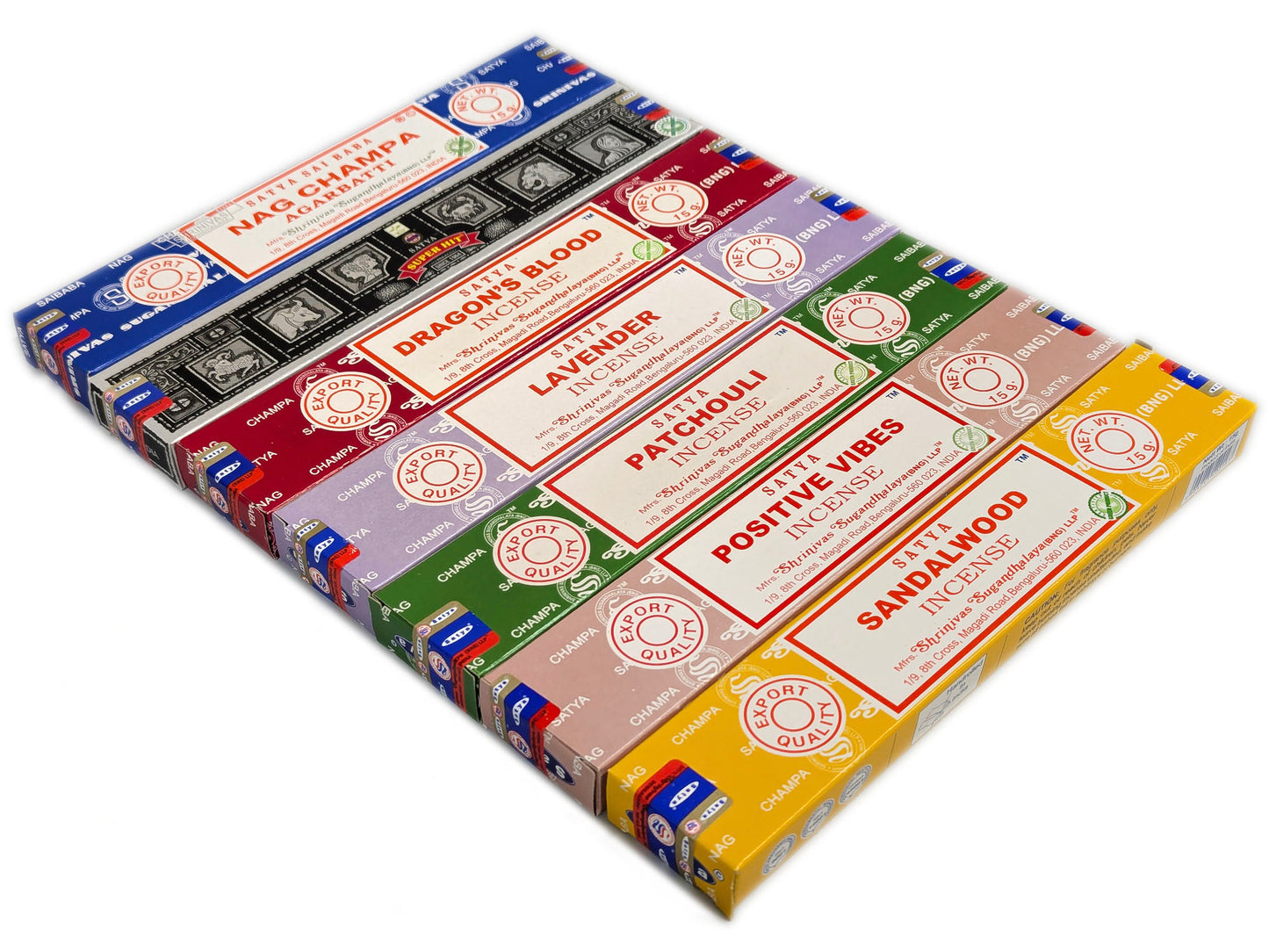 Satya Starter Pack Incense Sticks, Nag Champa and more