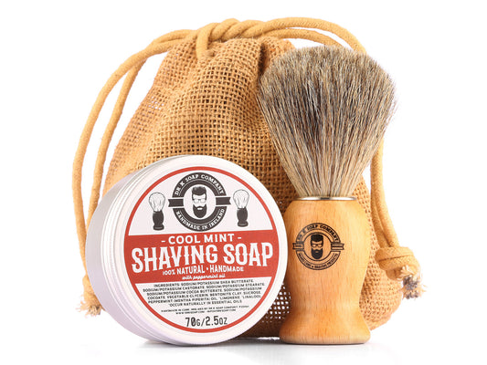 Shaving Soap & Brush Set