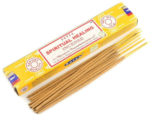 Satya Incense Sticks, Spiritual Healing, 15g