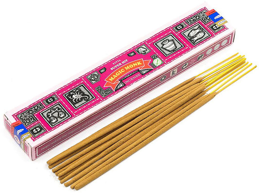 Satya Incense Sticks, Super Hit Magic Monk, 15g